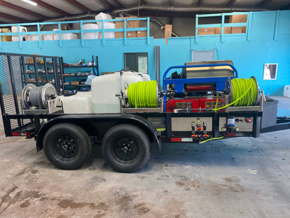 Softwash and Pressure Washing Trailer Tandem Axle